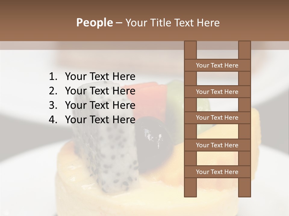Dessert Presentation Freshness PowerPoint Template