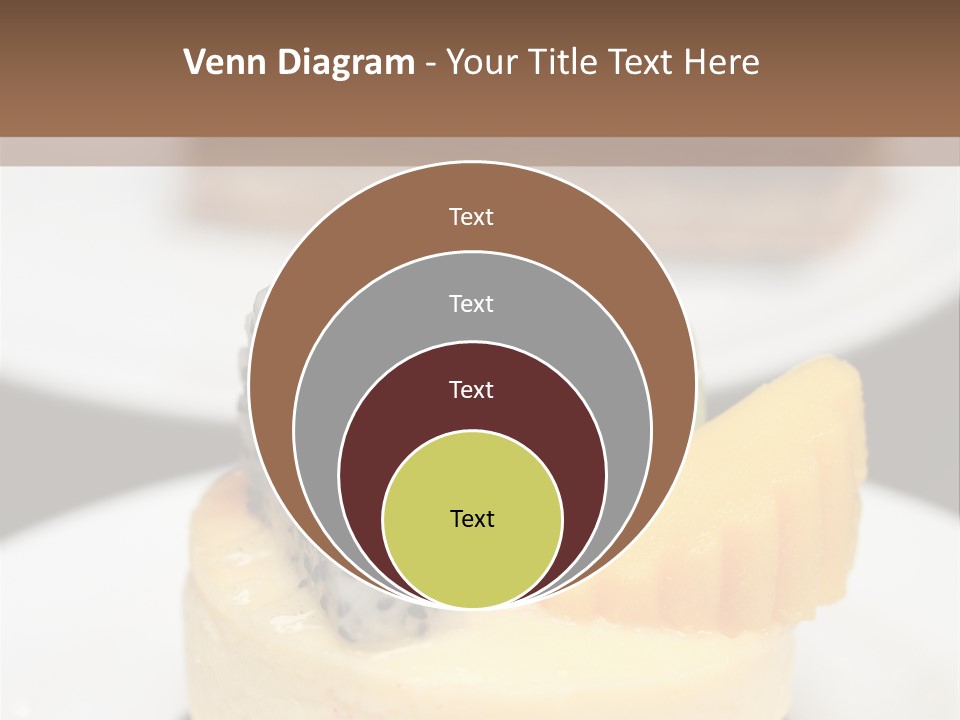 Dessert Presentation Freshness PowerPoint Template
