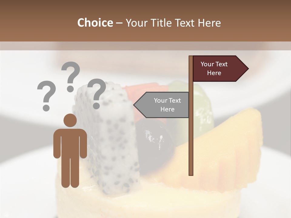 Dessert Presentation Freshness PowerPoint Template