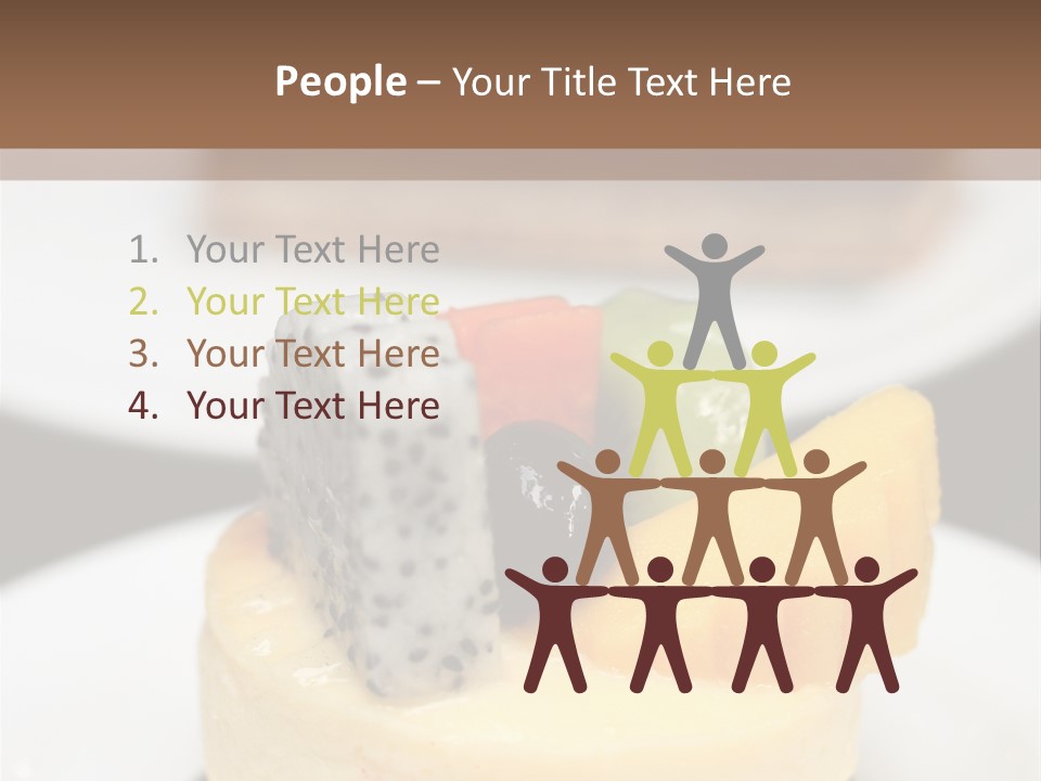 Dessert Presentation Freshness PowerPoint Template