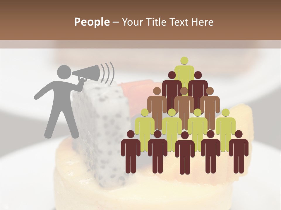 Dessert Presentation Freshness PowerPoint Template