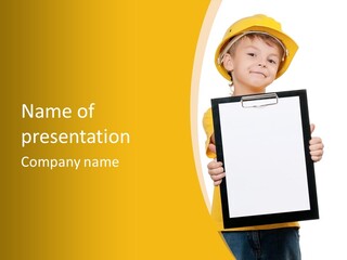 Cheerful People Smile PowerPoint Template