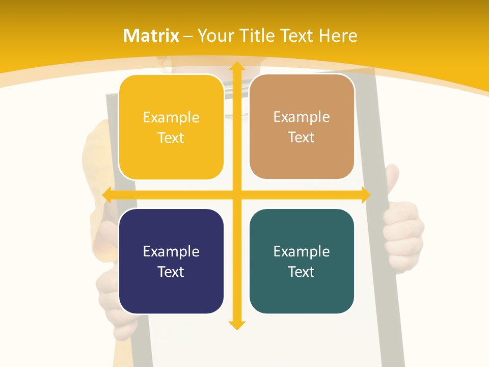 Cheerful People Smile PowerPoint Template