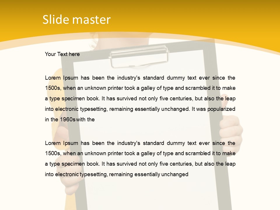 Cheerful People Smile PowerPoint Template