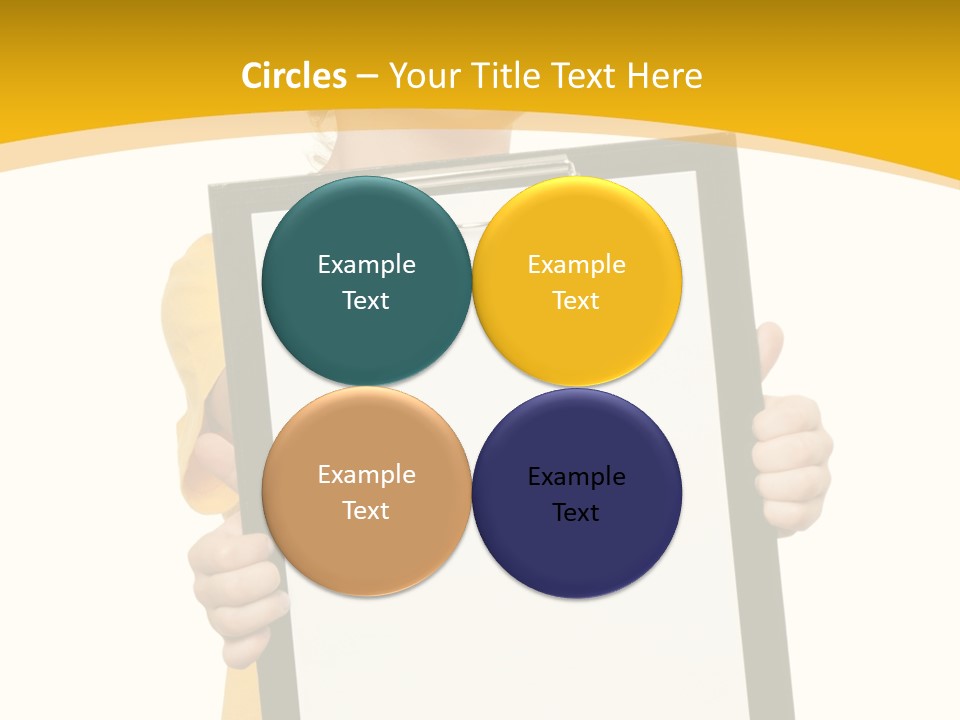 Cheerful People Smile PowerPoint Template