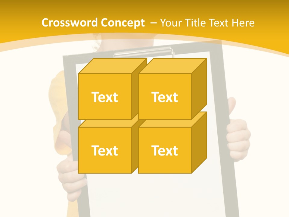 Cheerful People Smile PowerPoint Template