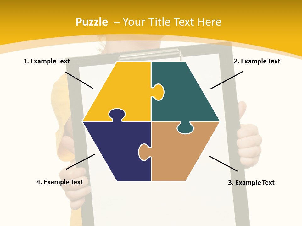 Cheerful People Smile PowerPoint Template