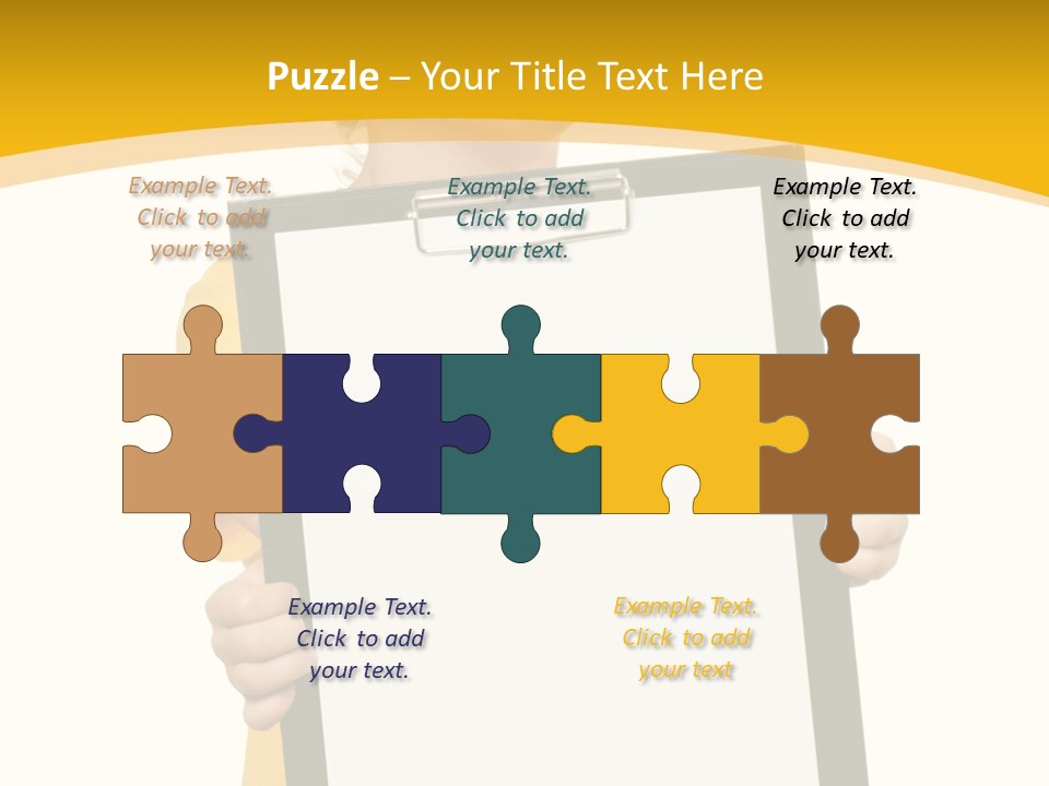 Cheerful People Smile PowerPoint Template