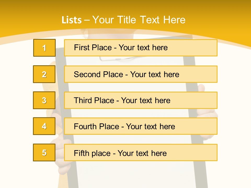 Cheerful People Smile PowerPoint Template