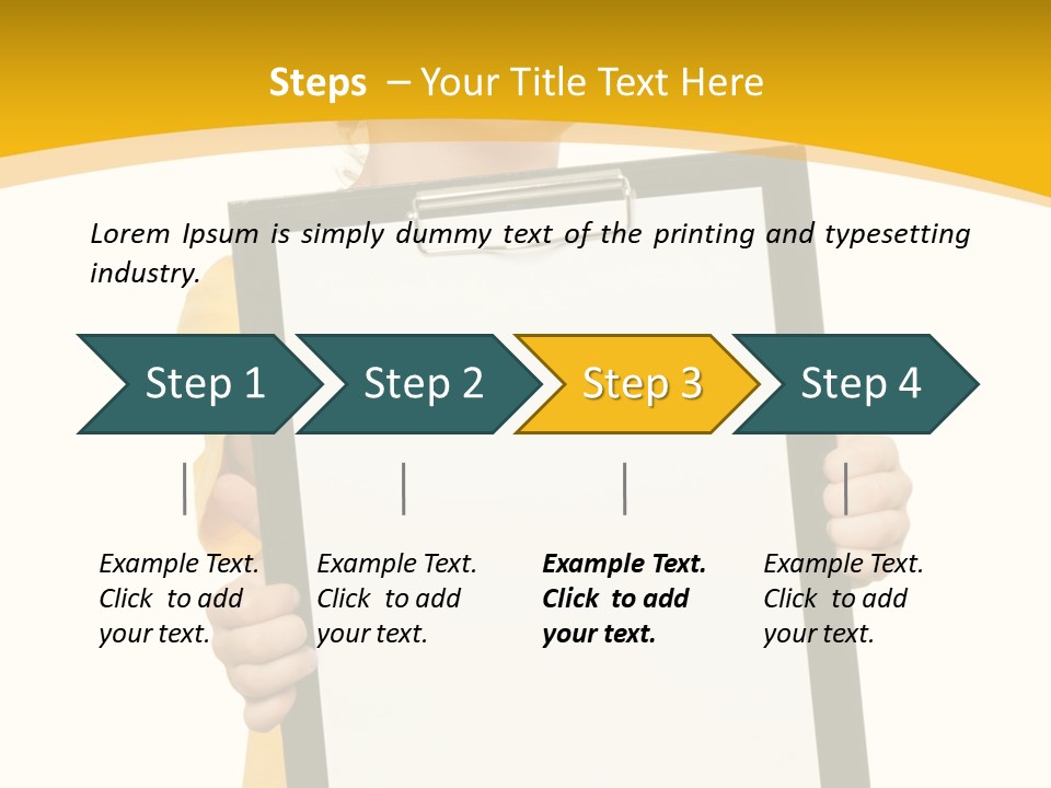 Cheerful People Smile PowerPoint Template