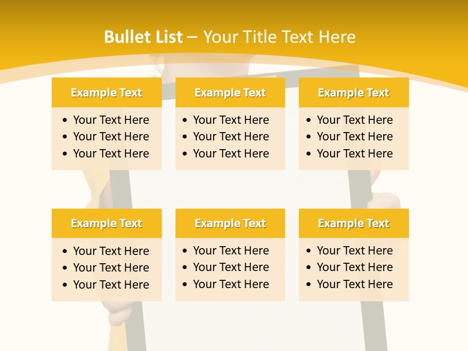 Cheerful People Smile PowerPoint Template
