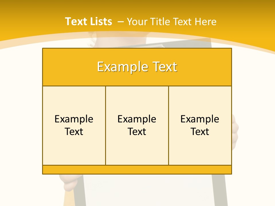 Cheerful People Smile PowerPoint Template