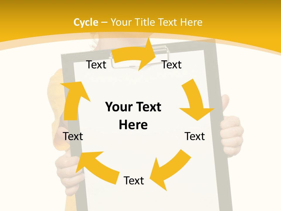 Cheerful People Smile PowerPoint Template