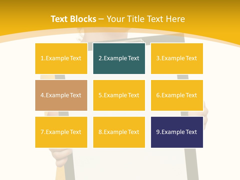 Cheerful People Smile PowerPoint Template