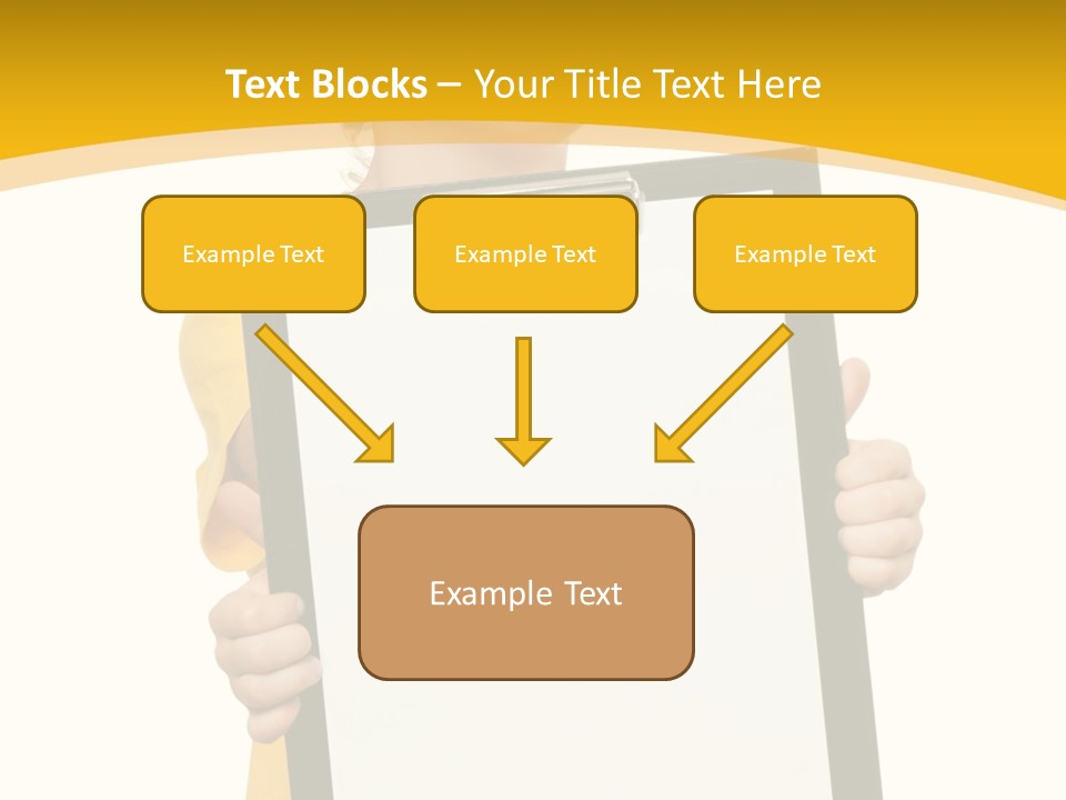 Cheerful People Smile PowerPoint Template