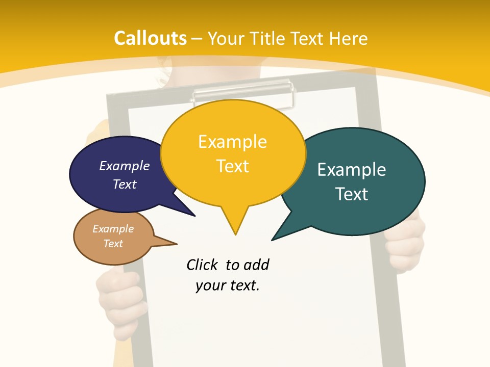 Cheerful People Smile PowerPoint Template