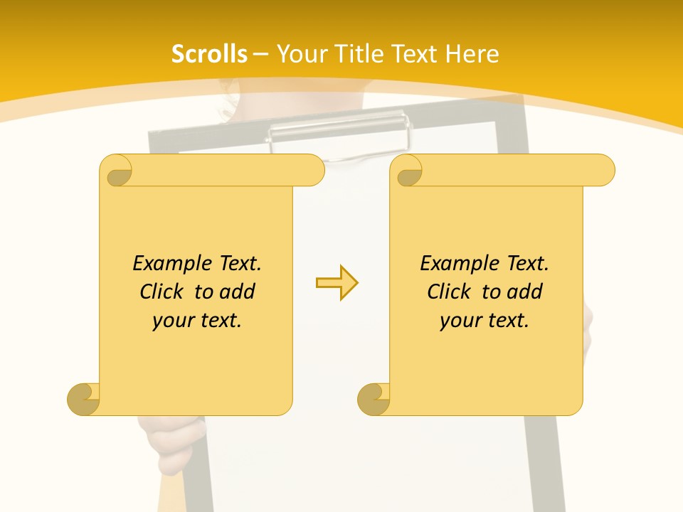 Cheerful People Smile PowerPoint Template