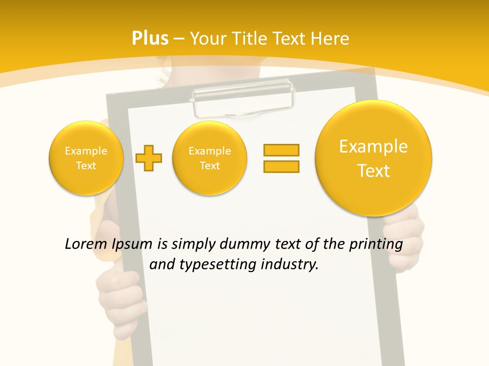 Cheerful People Smile PowerPoint Template