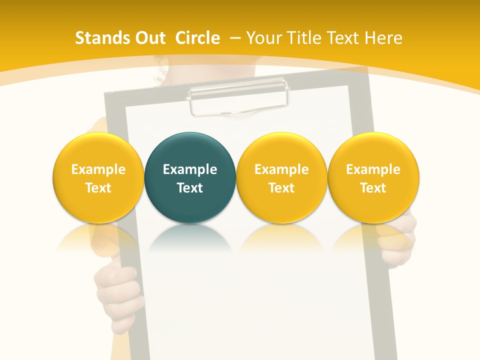 Cheerful People Smile PowerPoint Template