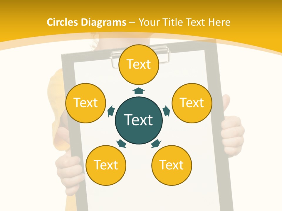 Cheerful People Smile PowerPoint Template