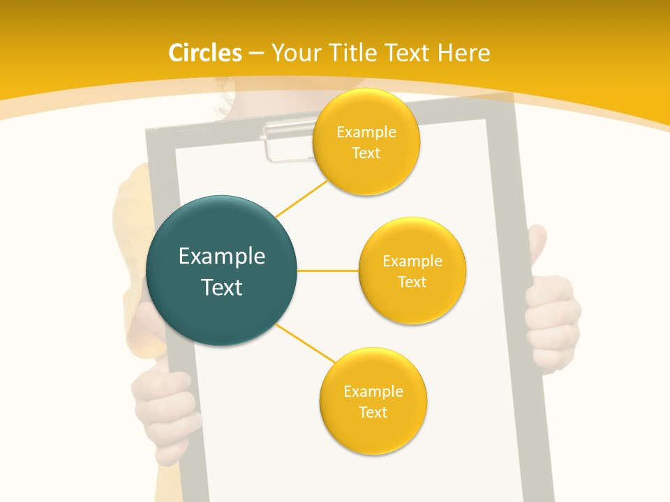 Cheerful People Smile PowerPoint Template