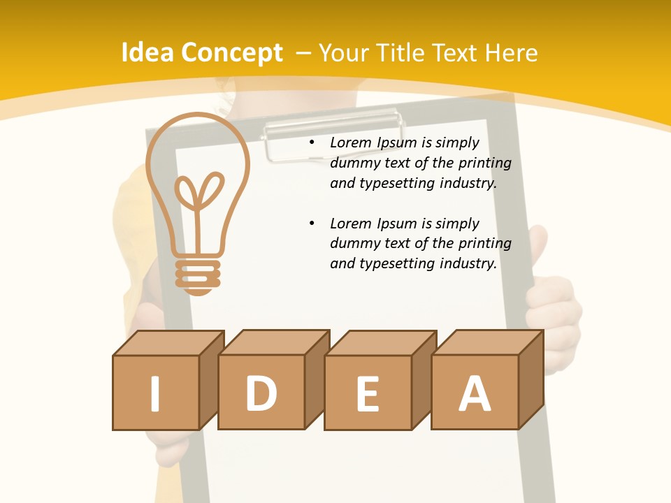 Cheerful People Smile PowerPoint Template