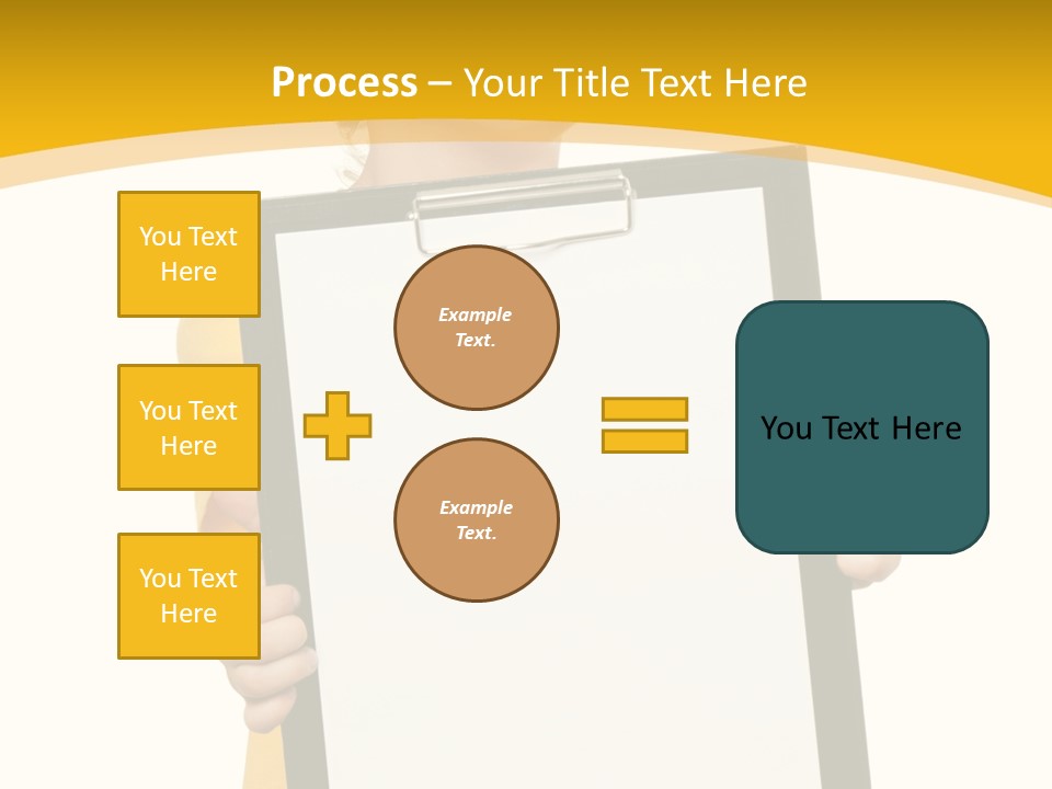Cheerful People Smile PowerPoint Template