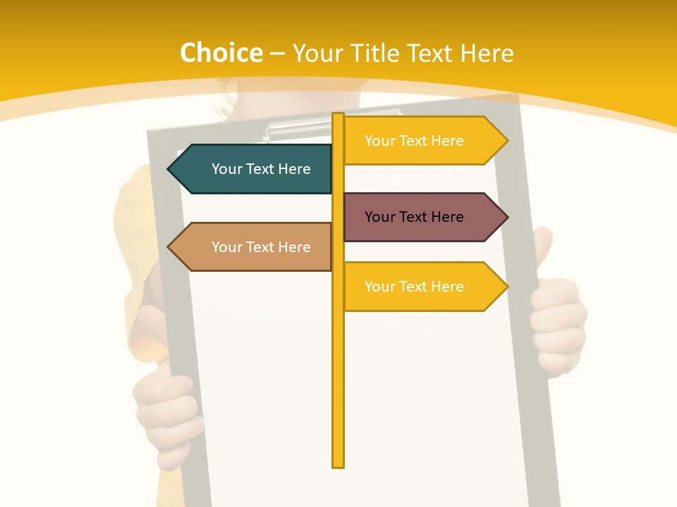Cheerful People Smile PowerPoint Template