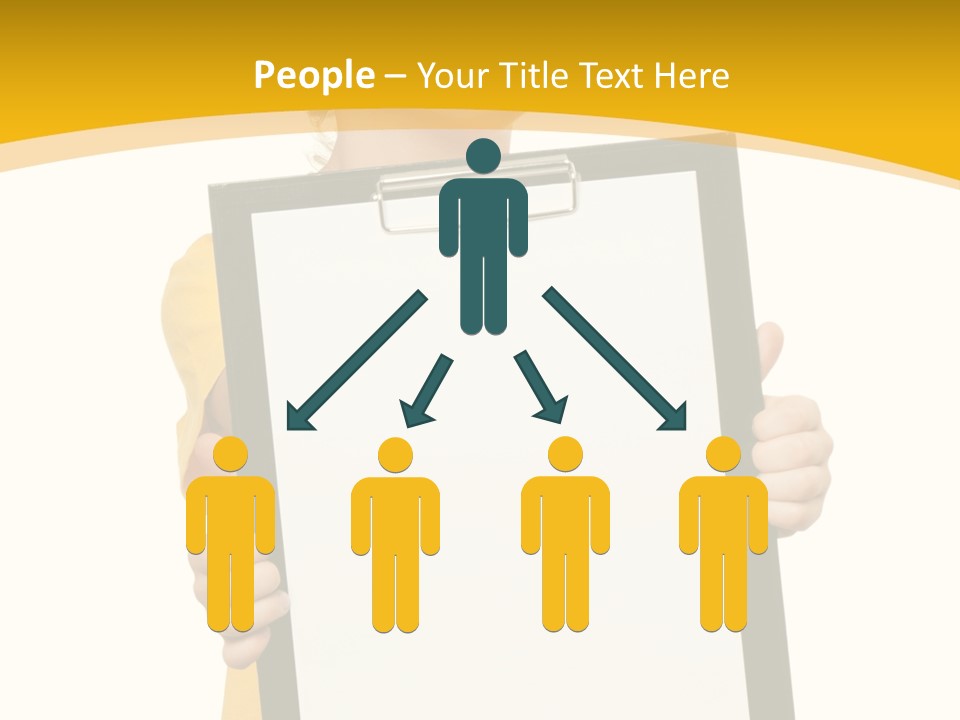 Cheerful People Smile PowerPoint Template