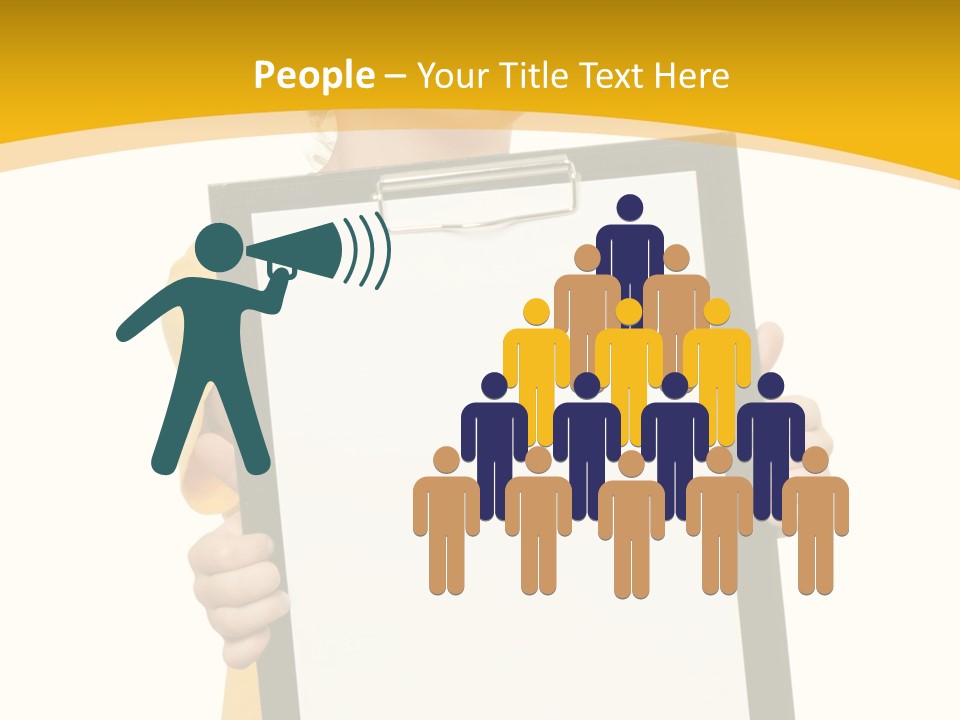 Cheerful People Smile PowerPoint Template