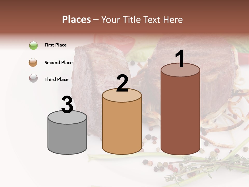 Summer White Bar PowerPoint Template