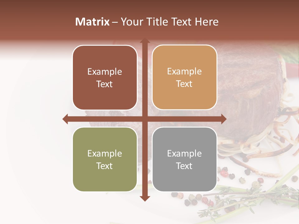 Summer White Bar PowerPoint Template