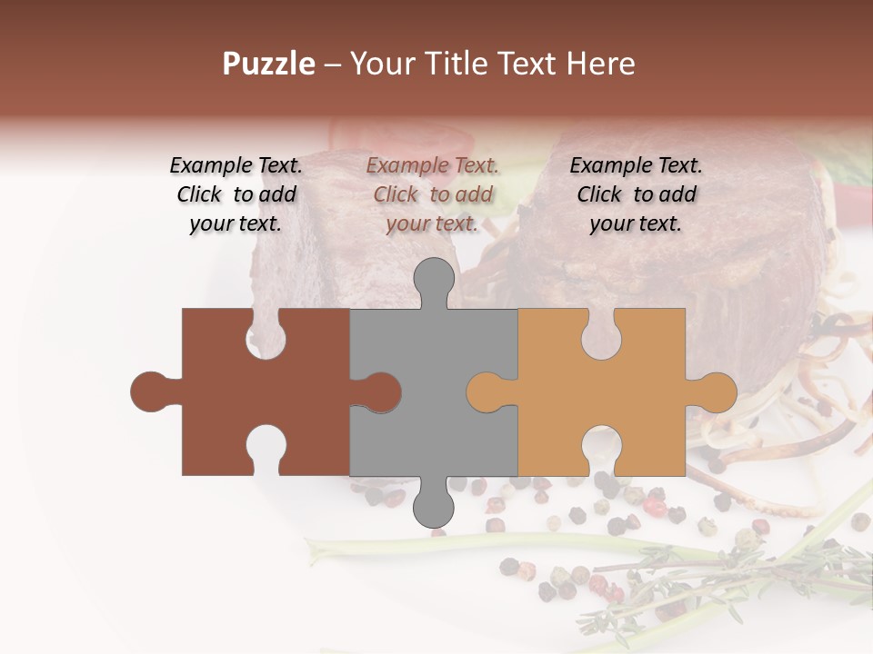 Summer White Bar PowerPoint Template