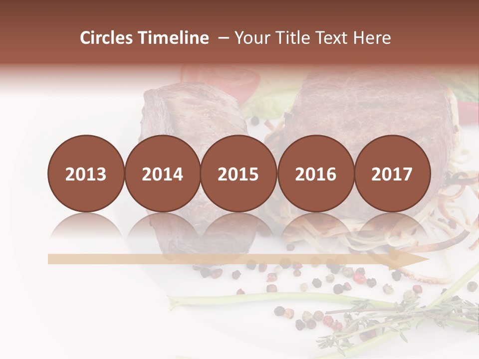 Summer White Bar PowerPoint Template