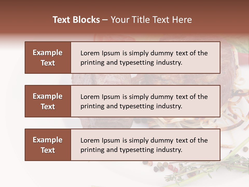 Summer White Bar PowerPoint Template