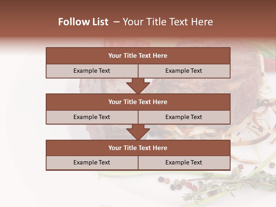 Summer White Bar PowerPoint Template