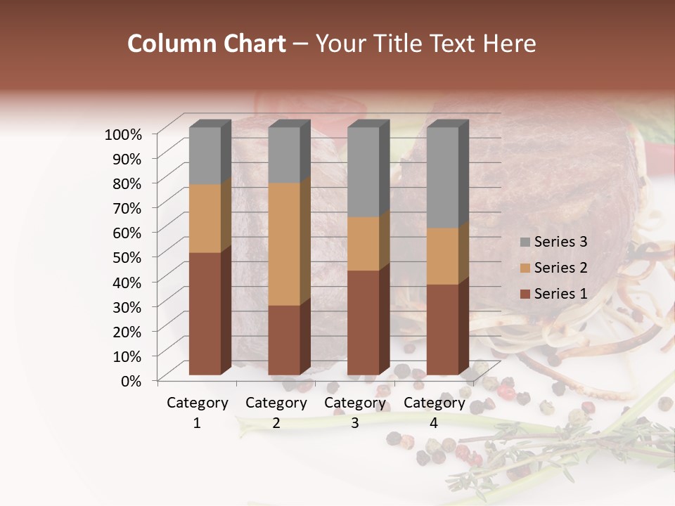 Summer White Bar PowerPoint Template