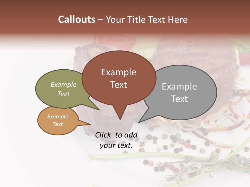 Summer White Bar PowerPoint Template