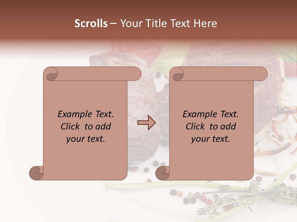 Summer White Bar PowerPoint Template