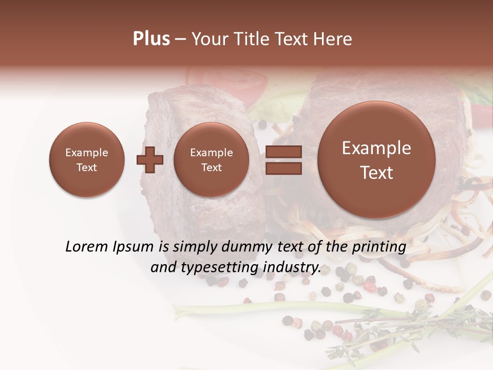 Summer White Bar PowerPoint Template