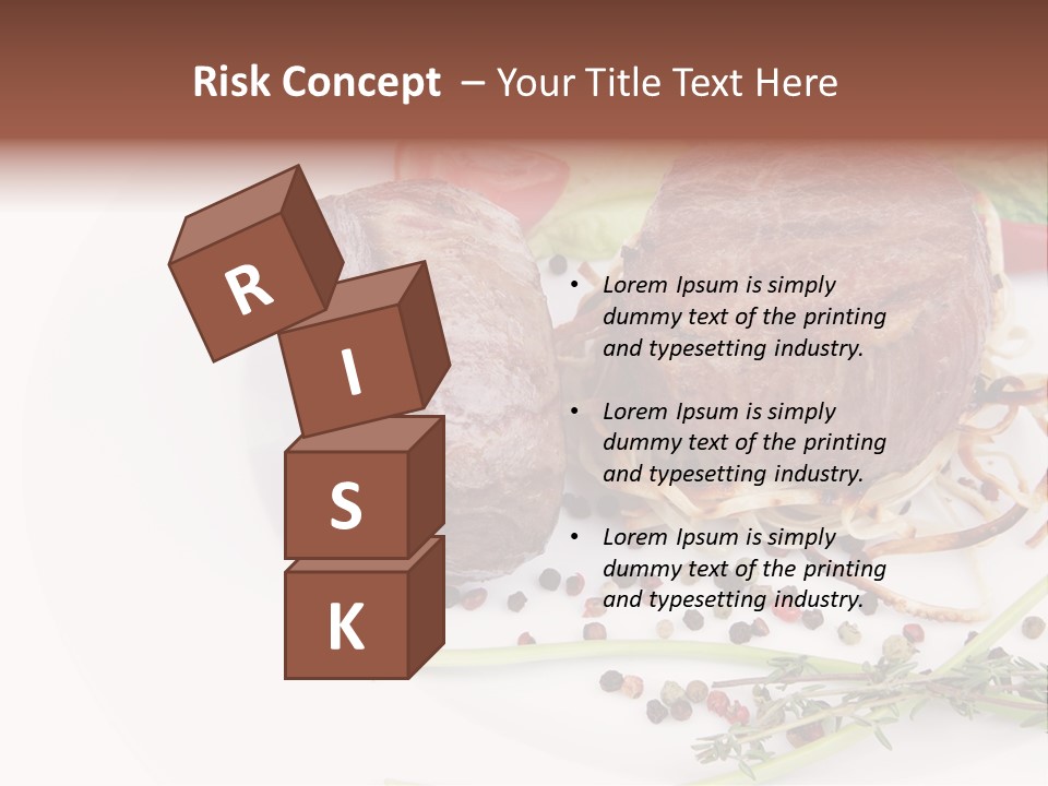 Summer White Bar PowerPoint Template