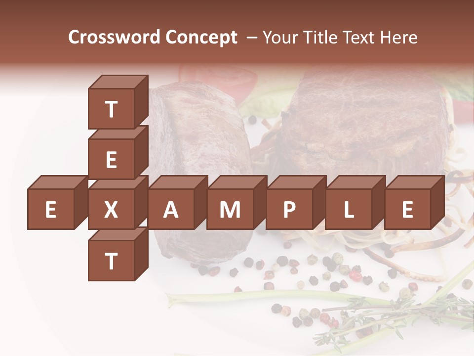 Summer White Bar PowerPoint Template