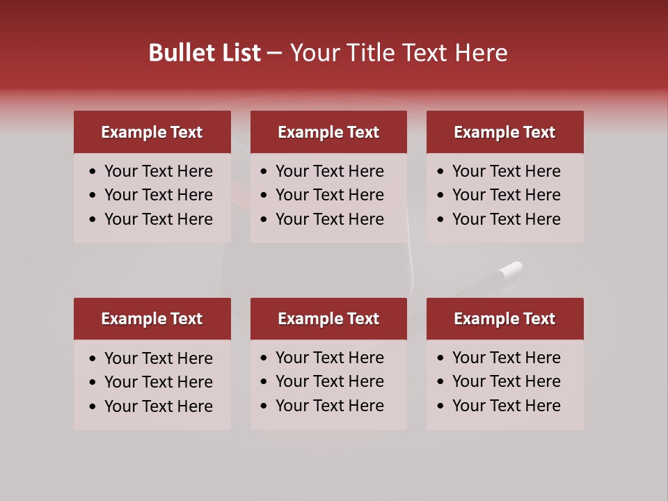 Wand Evening Acce Ory PowerPoint Template