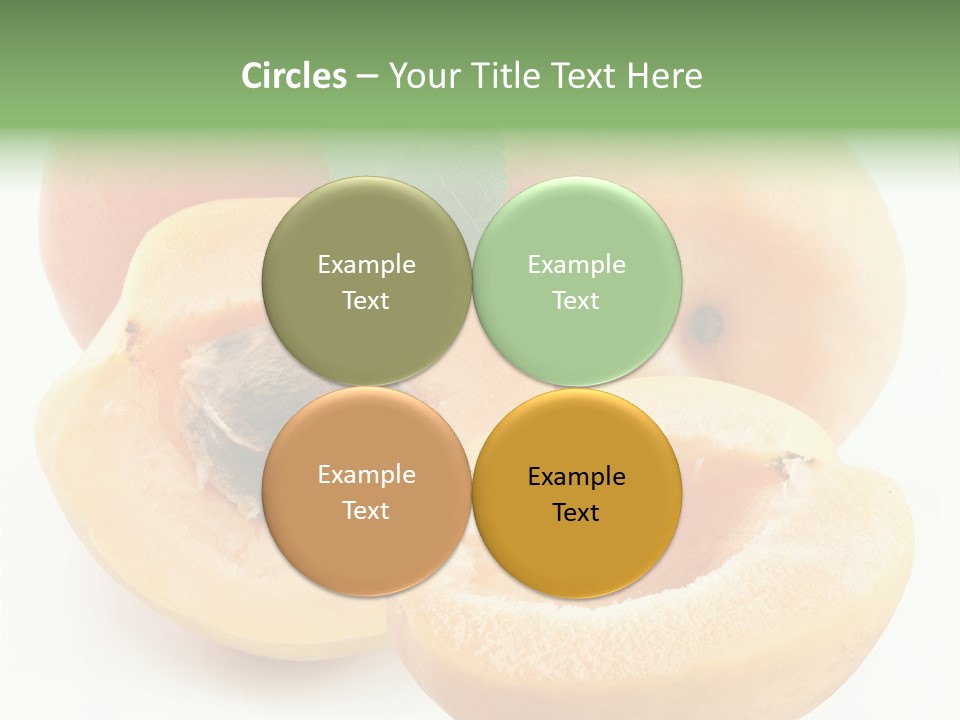 Apricot Juice Gourmet PowerPoint Template