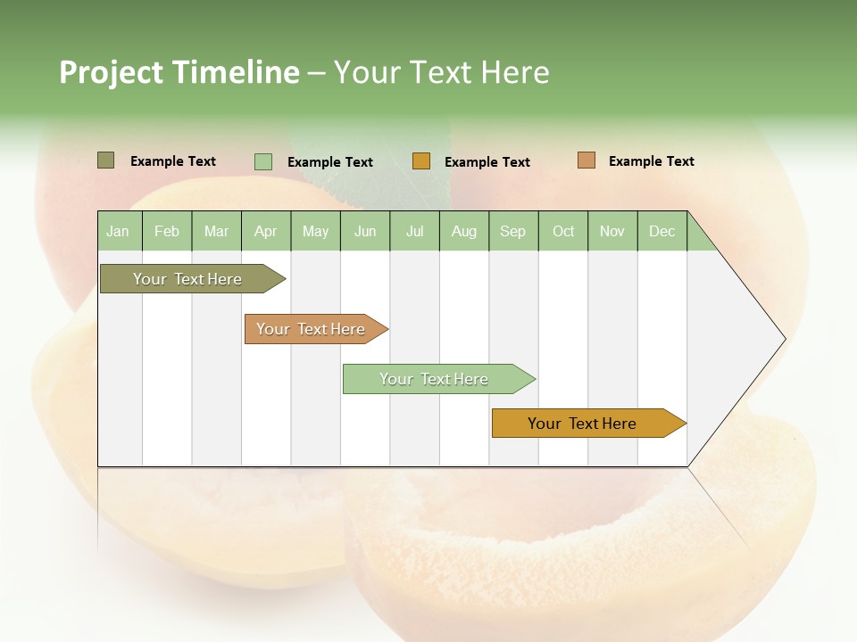 Apricot Juice Gourmet PowerPoint Template