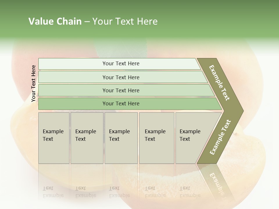Apricot Juice Gourmet PowerPoint Template