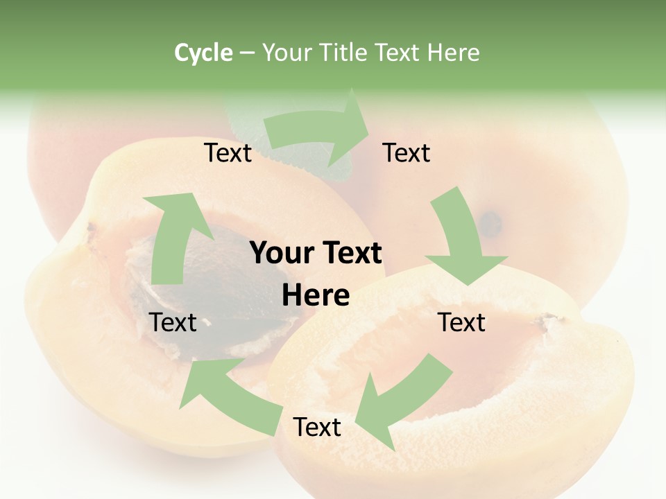 Apricot Juice Gourmet PowerPoint Template