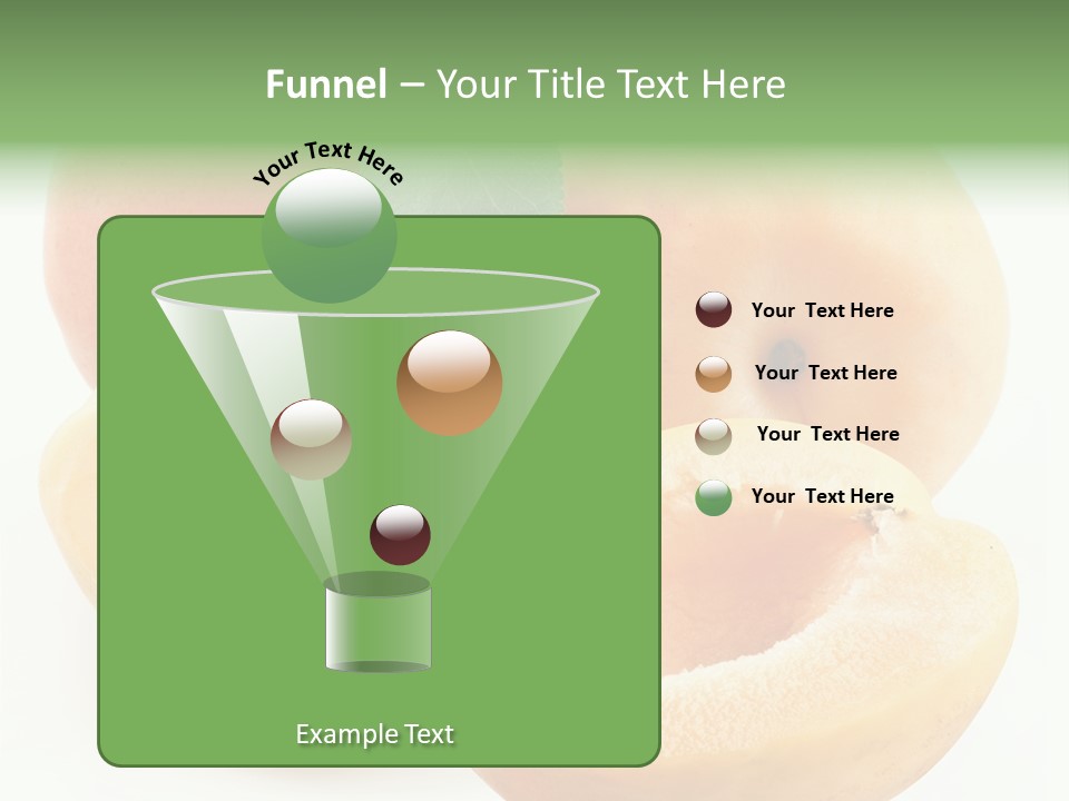 Apricot Juice Gourmet PowerPoint Template