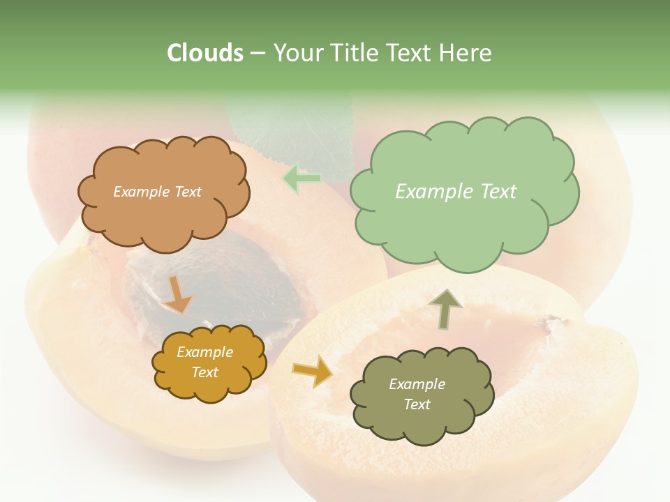 Apricot Juice Gourmet PowerPoint Template
