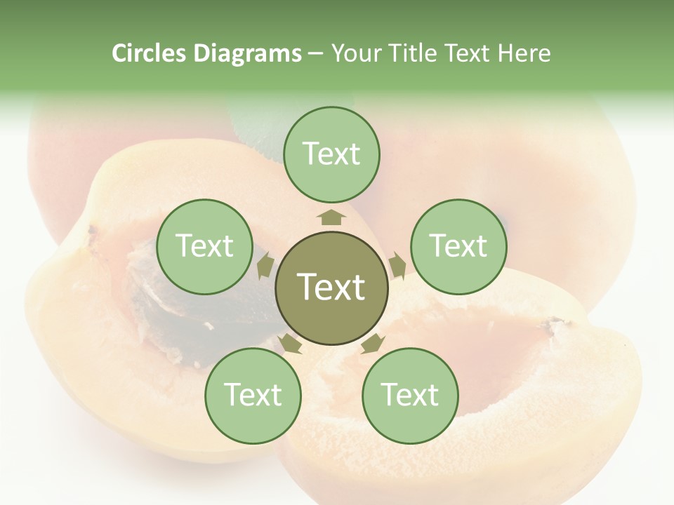 Apricot Juice Gourmet PowerPoint Template